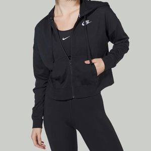 Nike | Crop Lightweight Full Zip Hoodie
